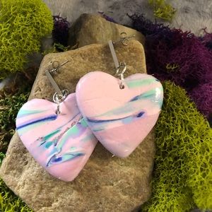 Polymer clay earrings